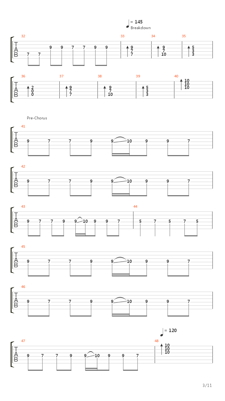 Ode To Summer吉他谱