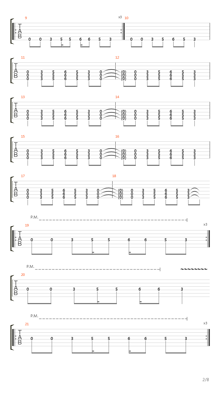 2000 Let吉他谱