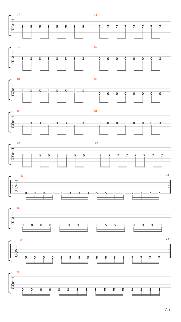 2000 Let吉他谱