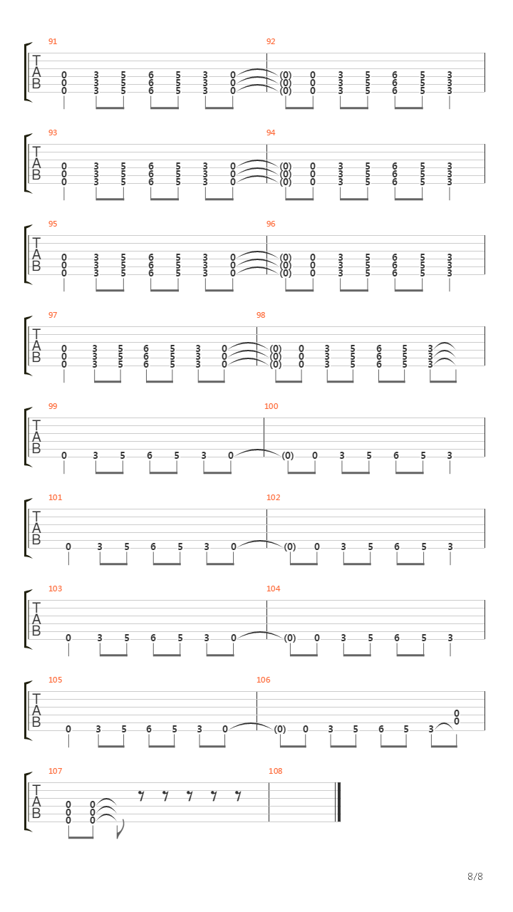 2000 Let吉他谱