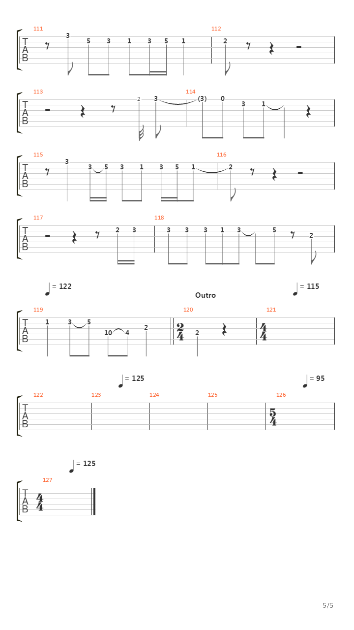 Crossroads吉他谱