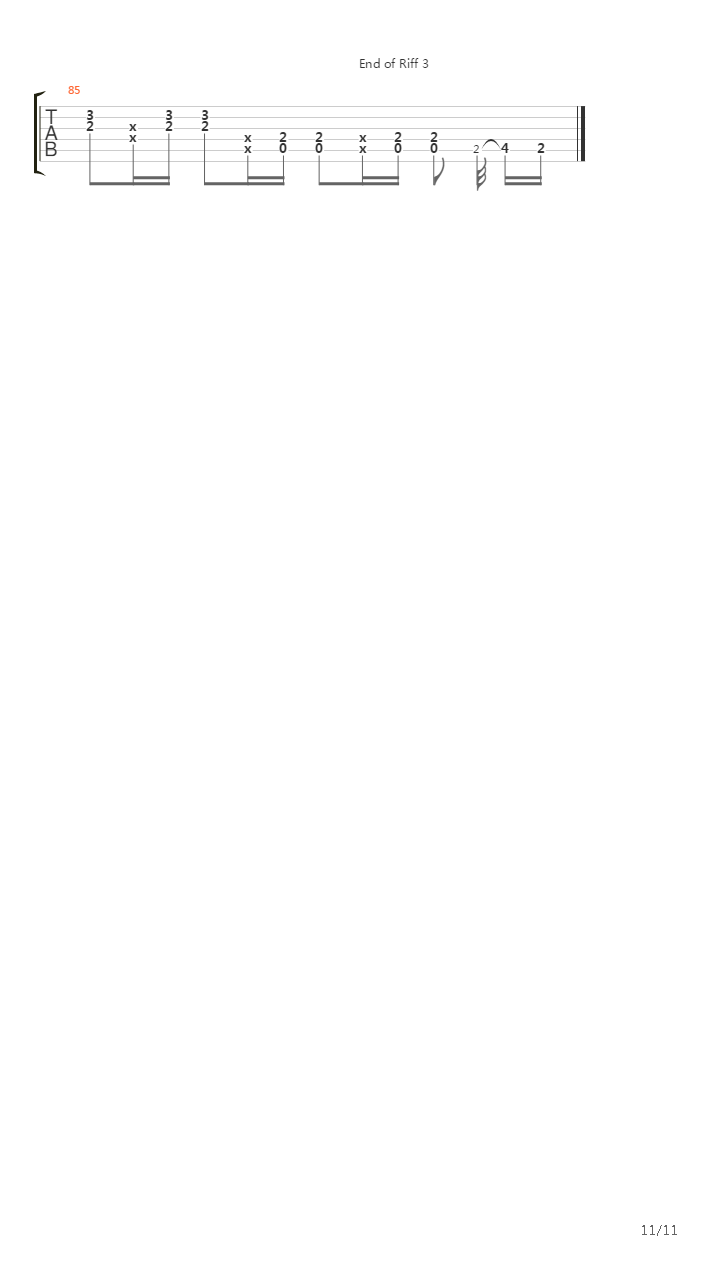 On The Hunt吉他谱