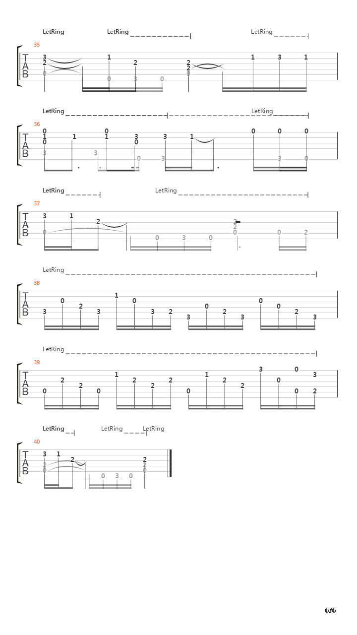 Simple Man吉他谱