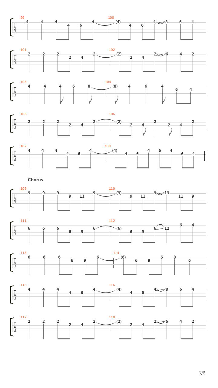 Song For Aberdeen吉他谱