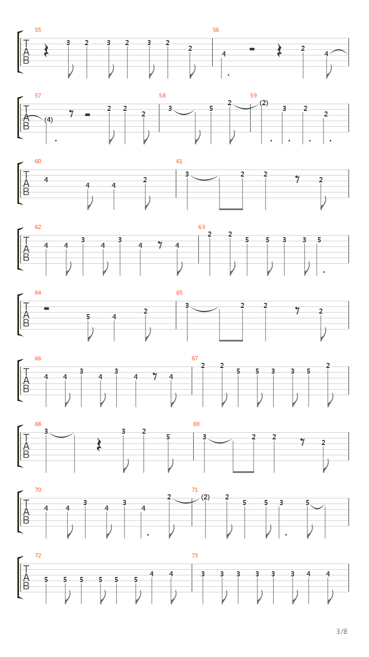 M-aria吉他谱