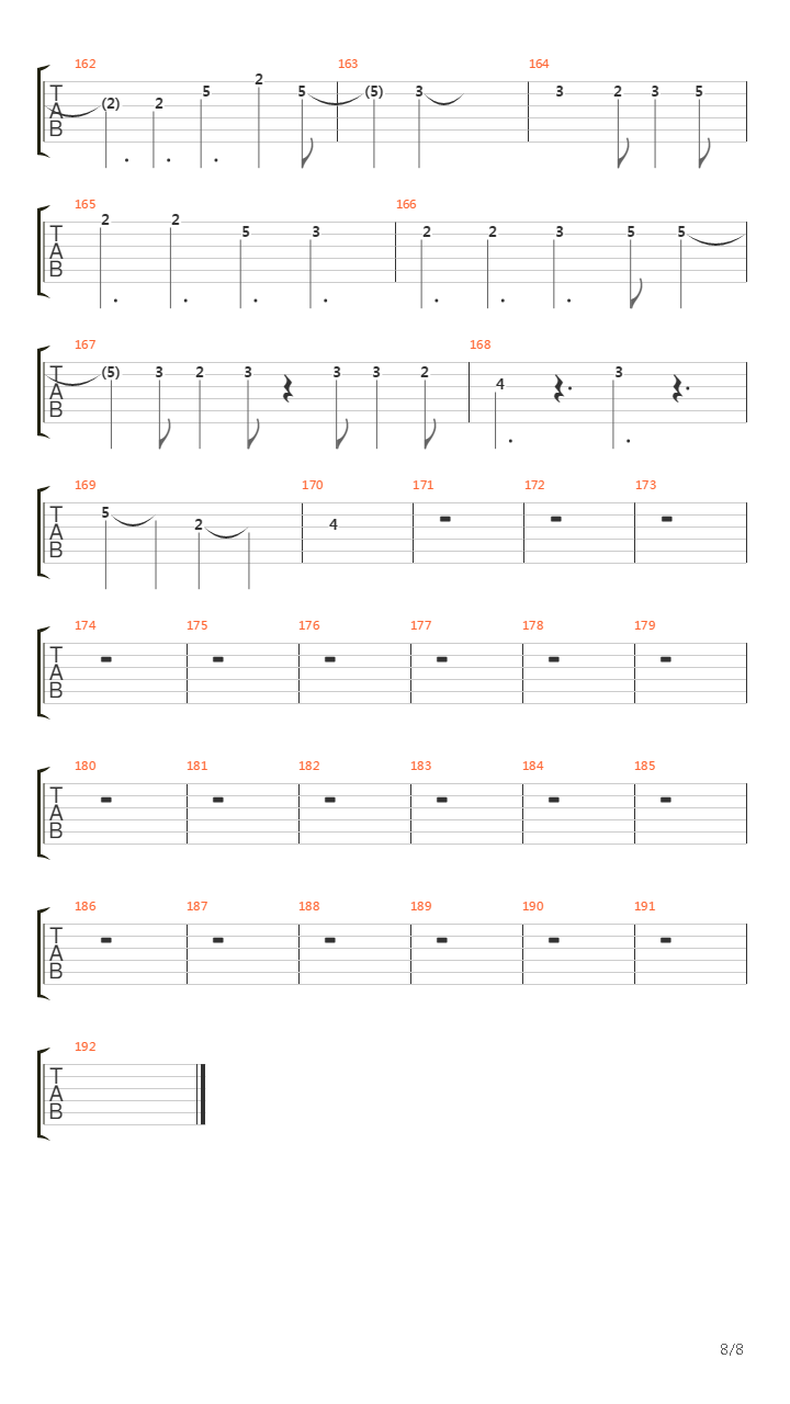 M-aria吉他谱