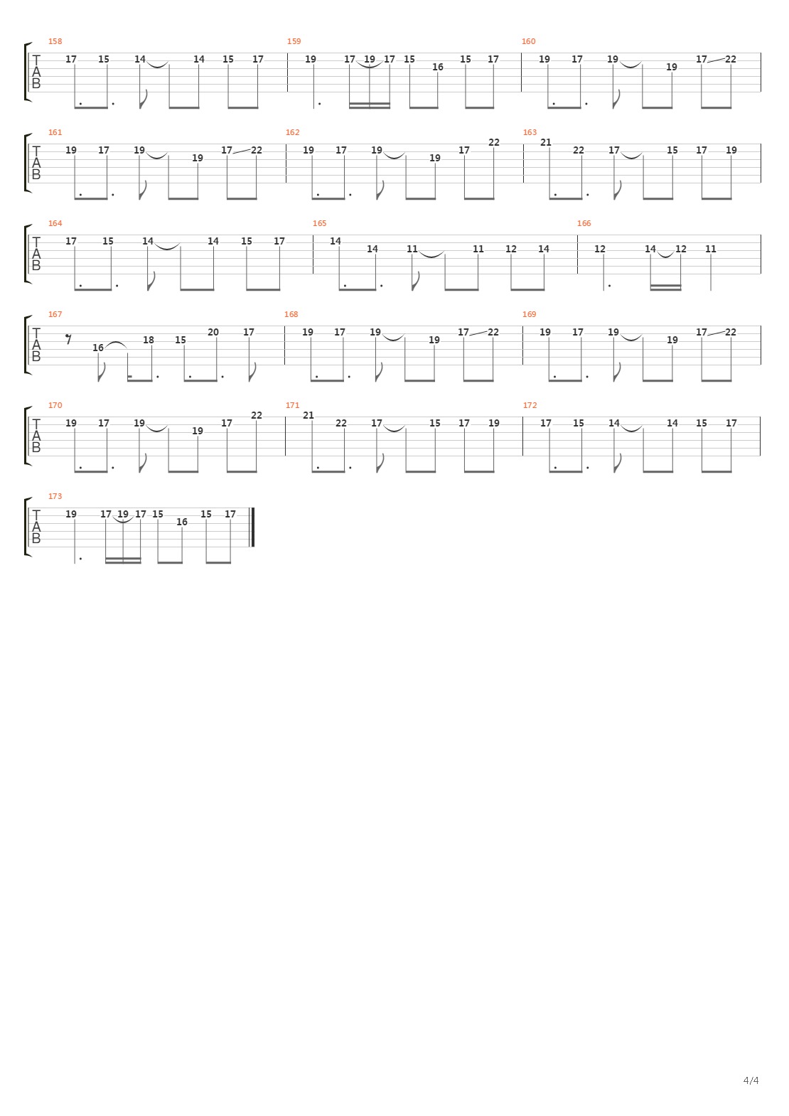 Vermilion吉他谱