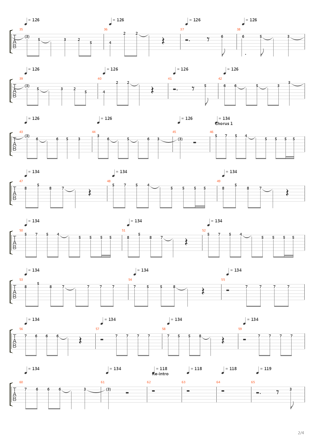 Archives Of Pain吉他谱