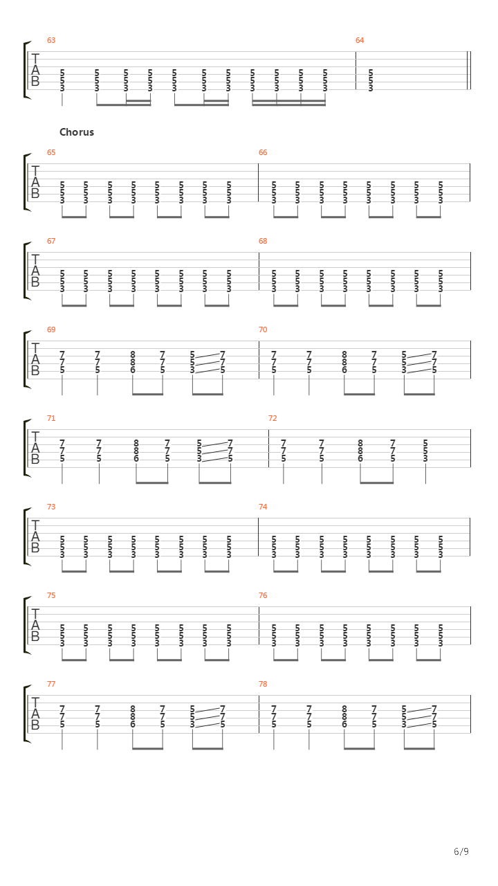 Revol吉他谱