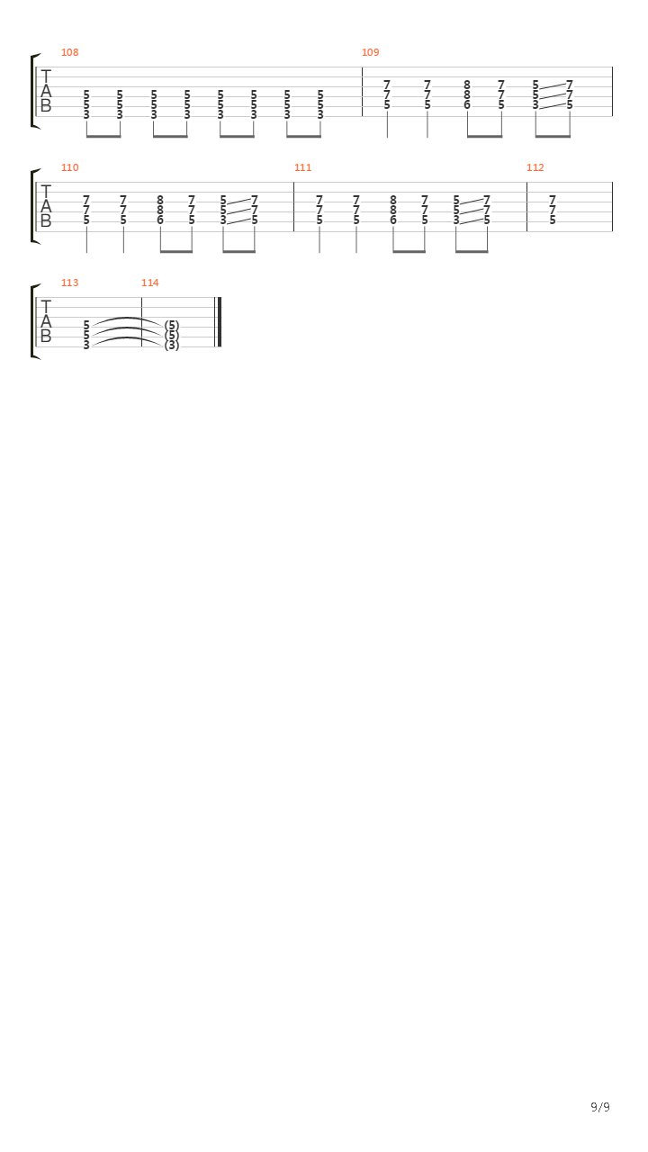 Revol吉他谱