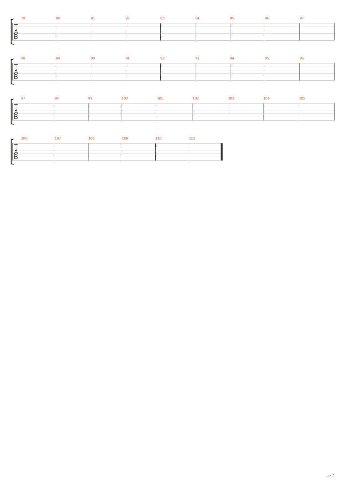 Revol吉他谱