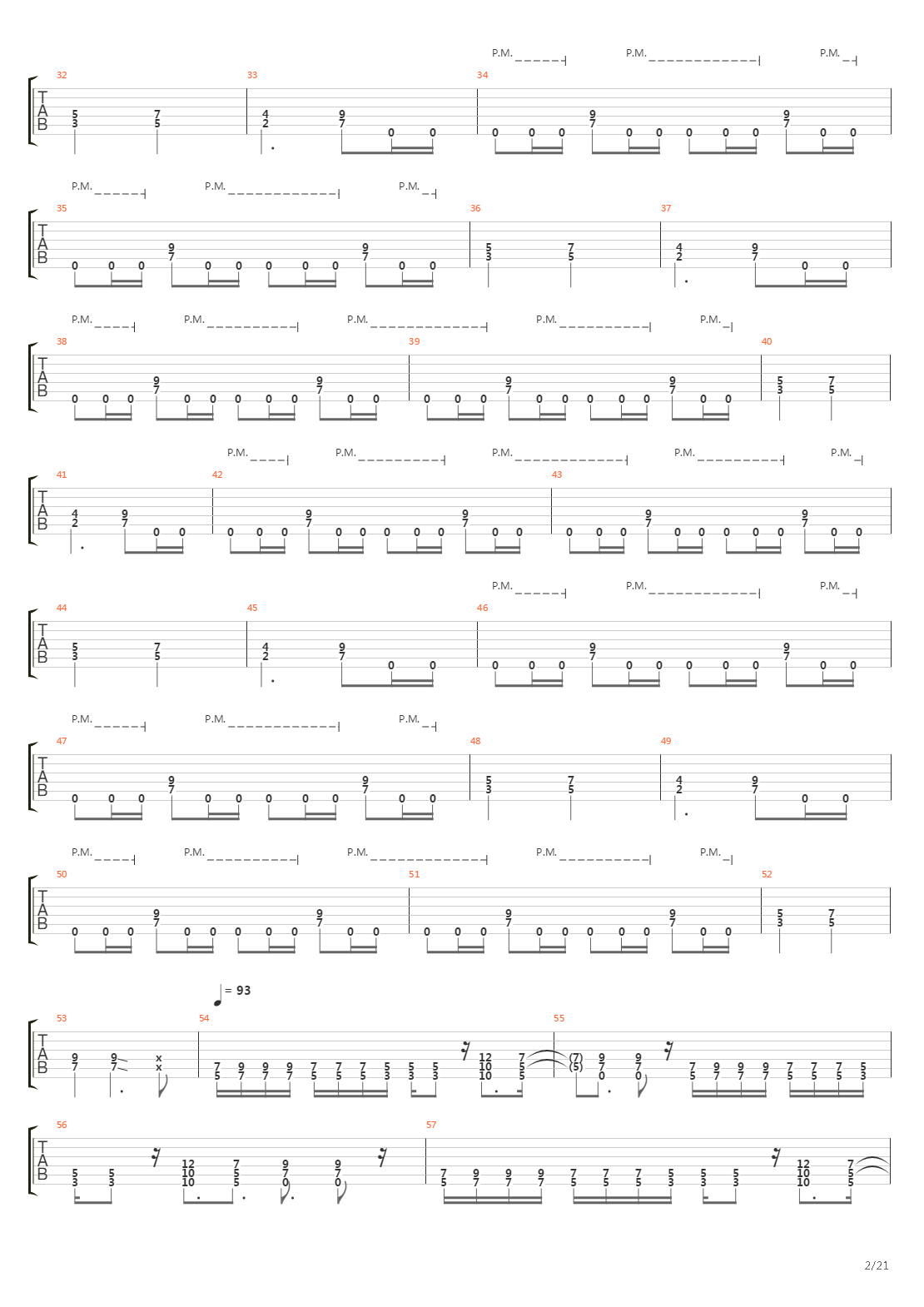 Achilles Agony And Ecstasy In Eight Parts吉他谱