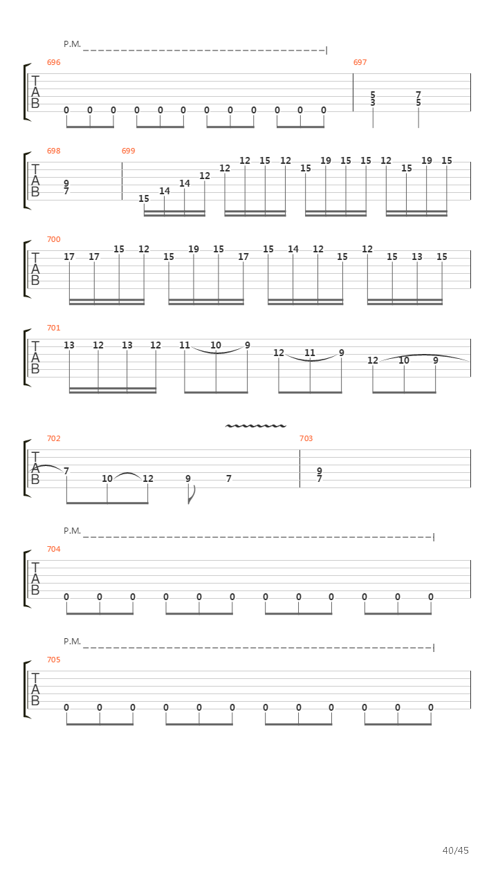 Achilles Agony And Ecstasy In Eight Parts吉他谱