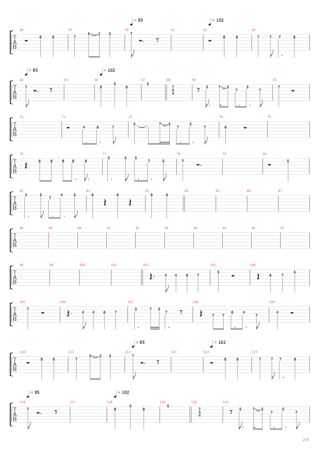 Secrets Of Steel吉他谱