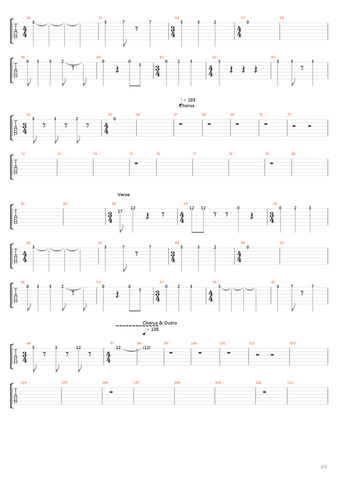 The Crown And The Ring吉他谱