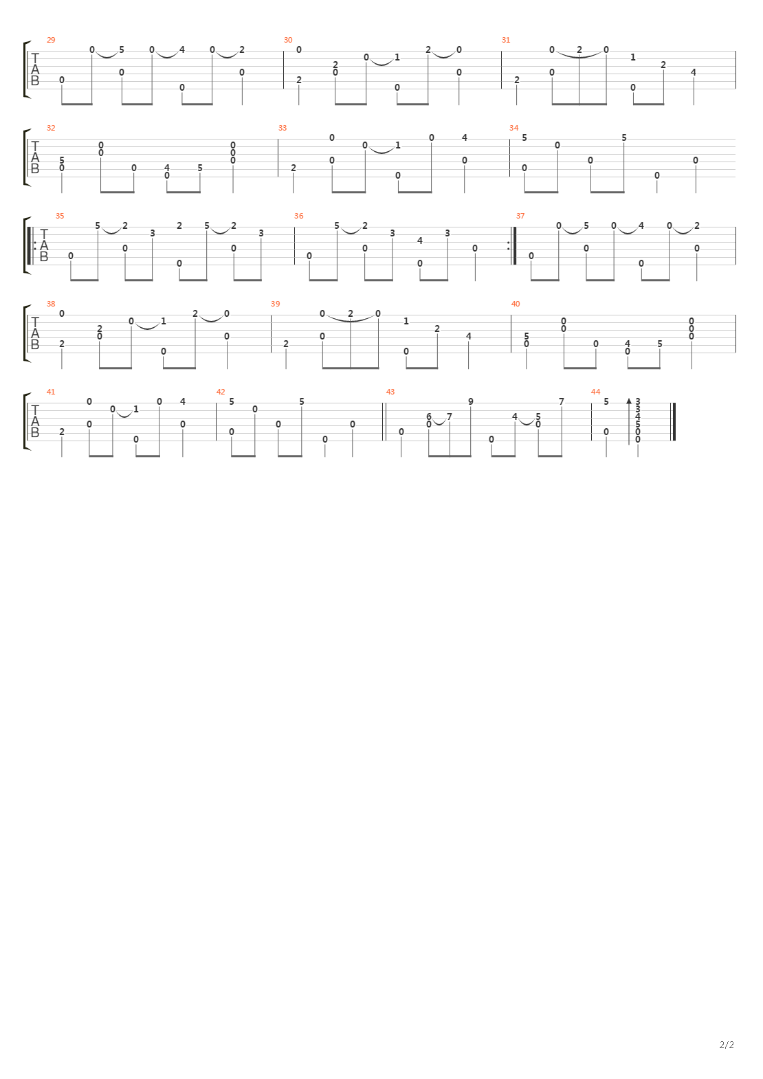 Hawaian Slack Key吉他谱