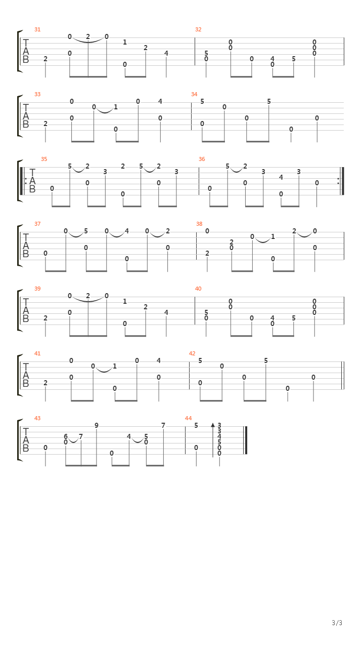 Hawaian Slack Key吉他谱