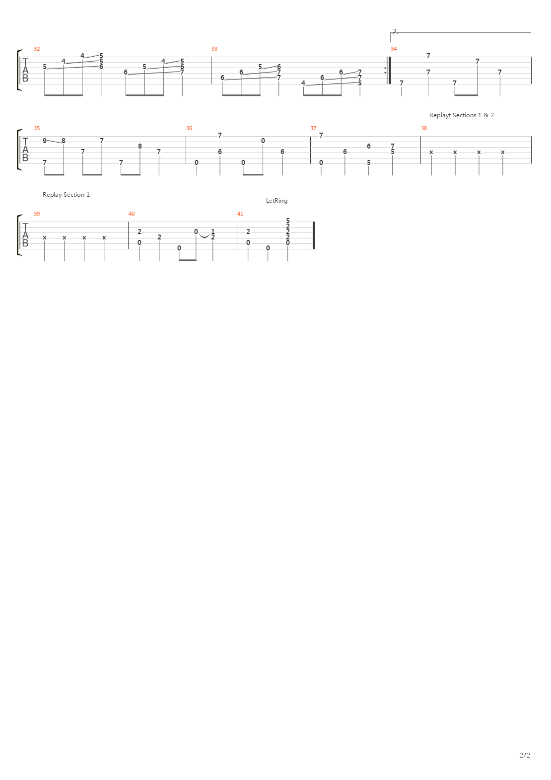 Song For Merle吉他谱