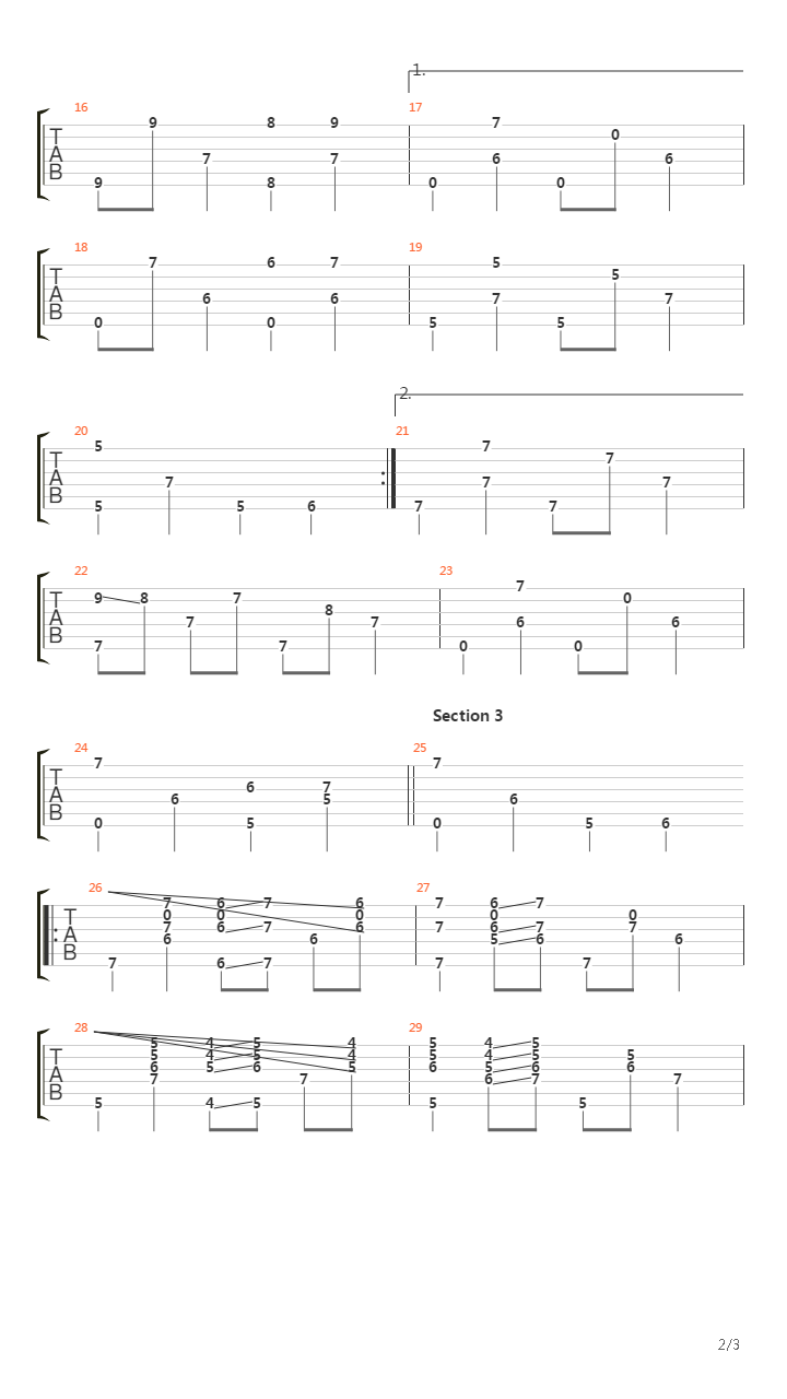Song For Merle吉他谱