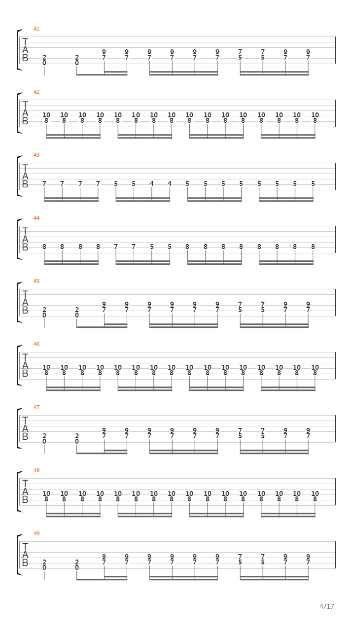 Hangman Of Prague吉他谱