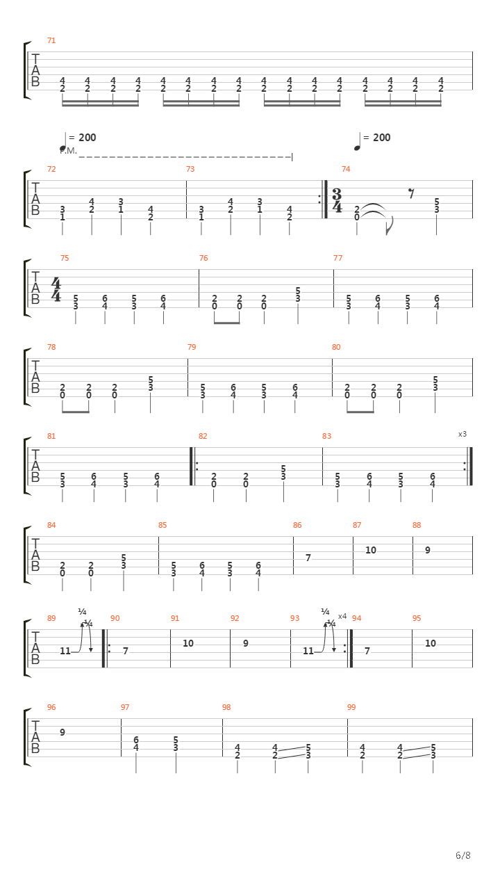 The Black吉他谱