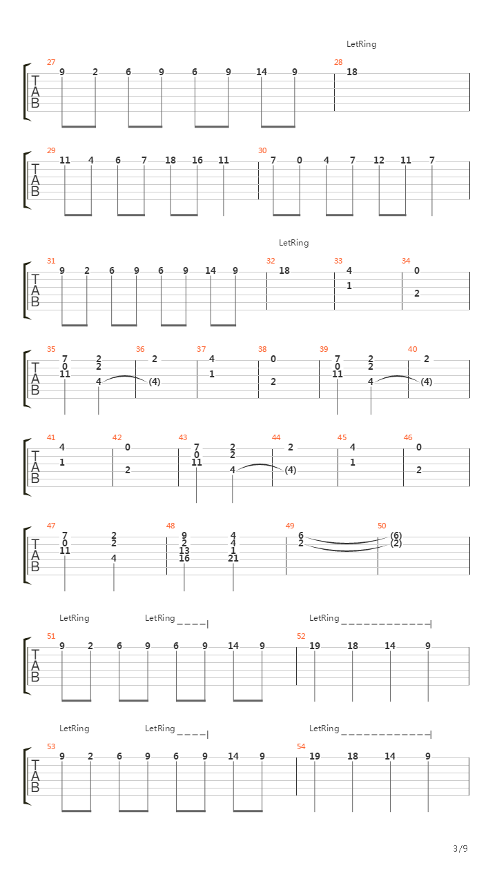 Jigsaw吉他谱