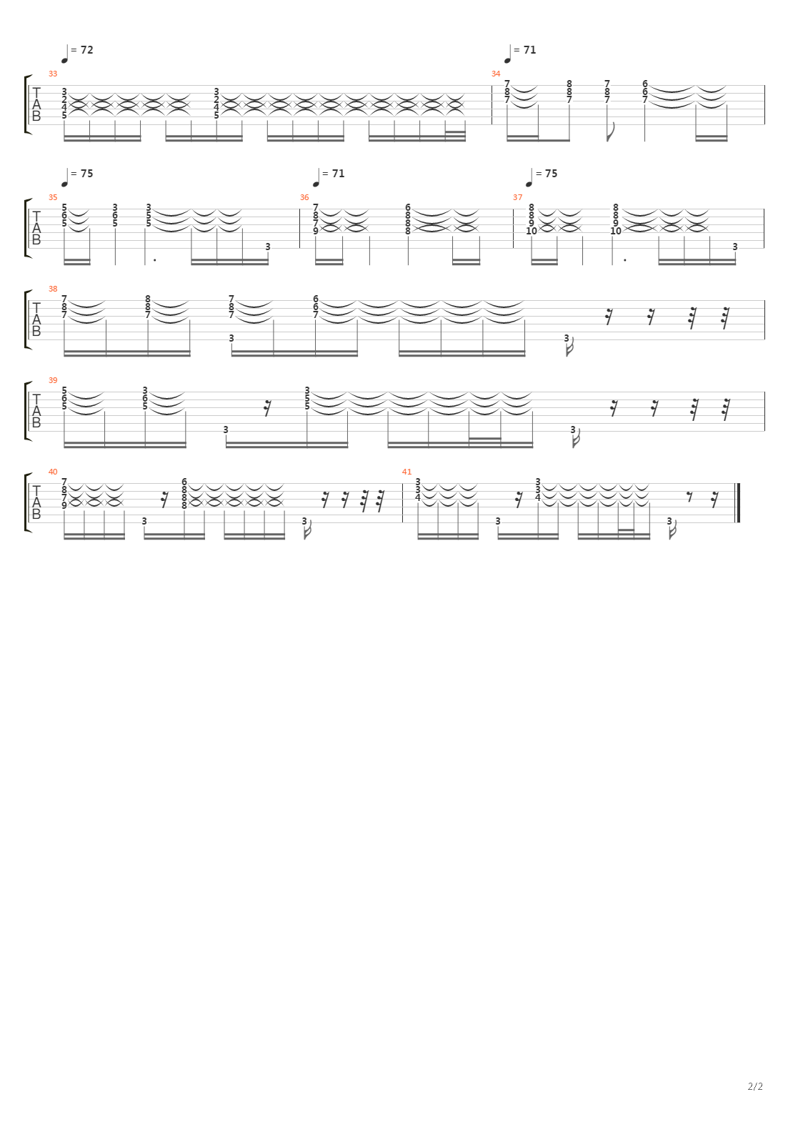 Heretic吉他谱