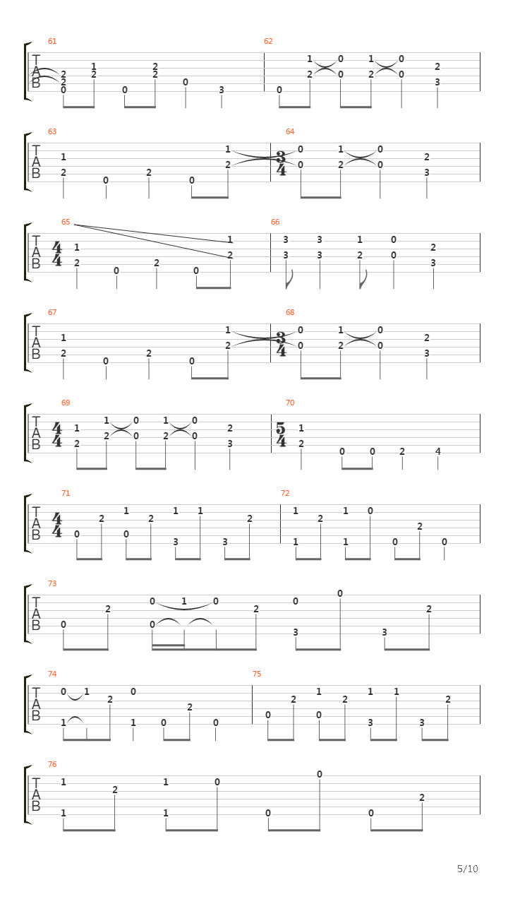 Anji吉他谱