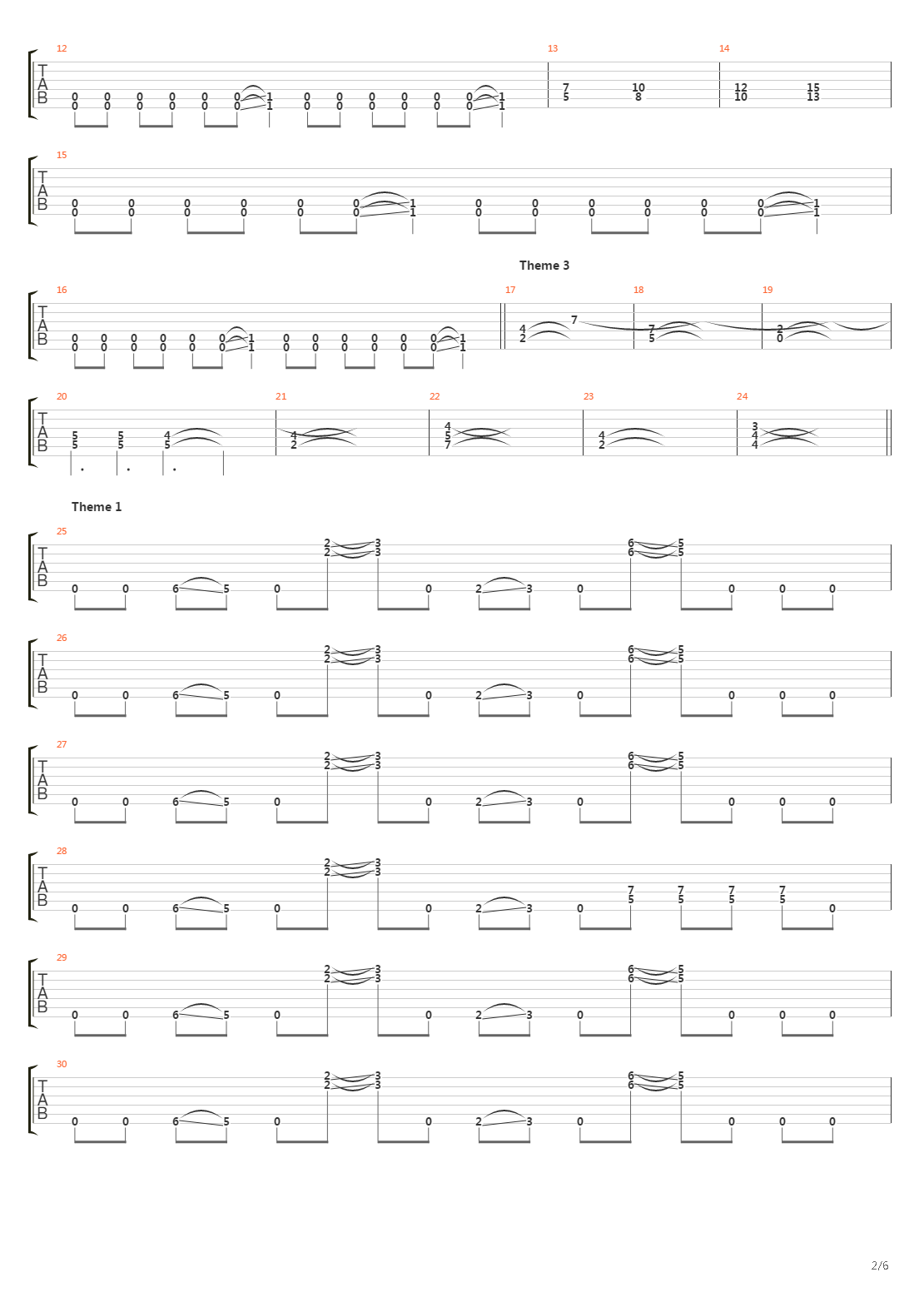 Elixir吉他谱