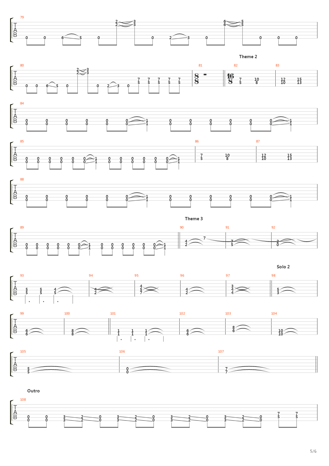 Elixir吉他谱