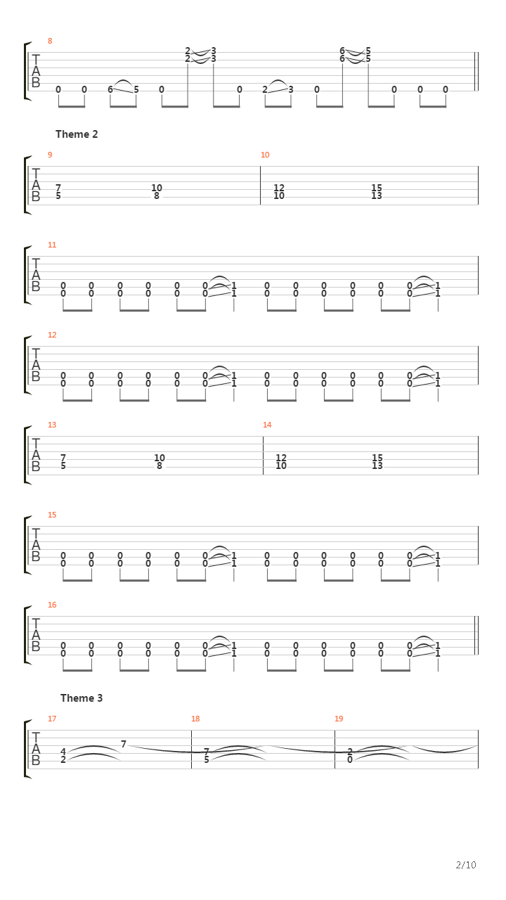 Elixir吉他谱