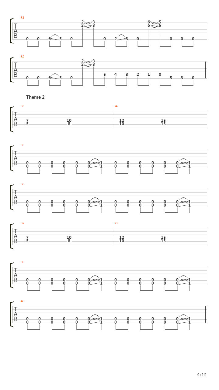 Elixir吉他谱