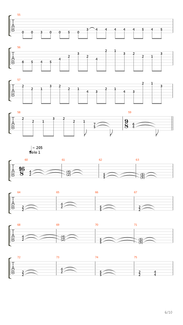 Elixir吉他谱