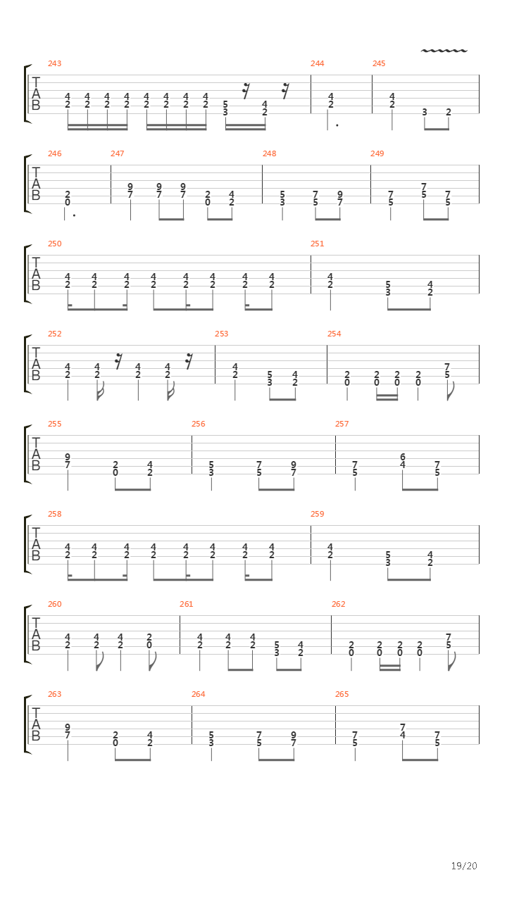 Forbidden City吉他谱