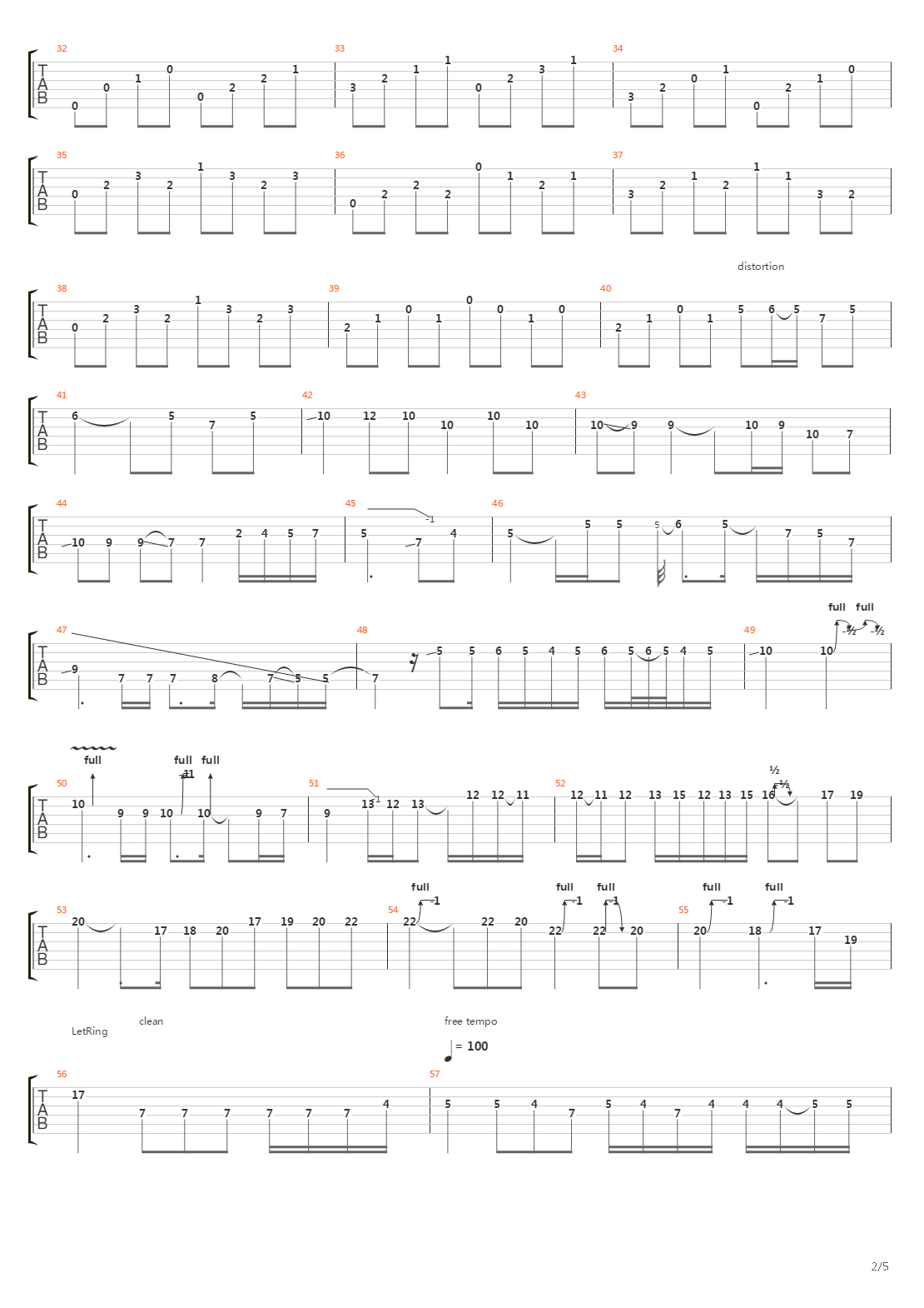 Realm Of The Senses吉他谱