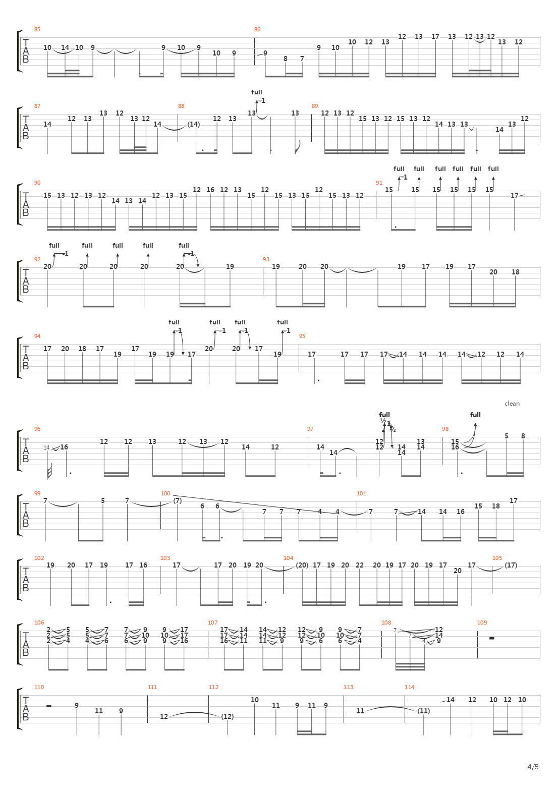 Realm Of The Senses吉他谱