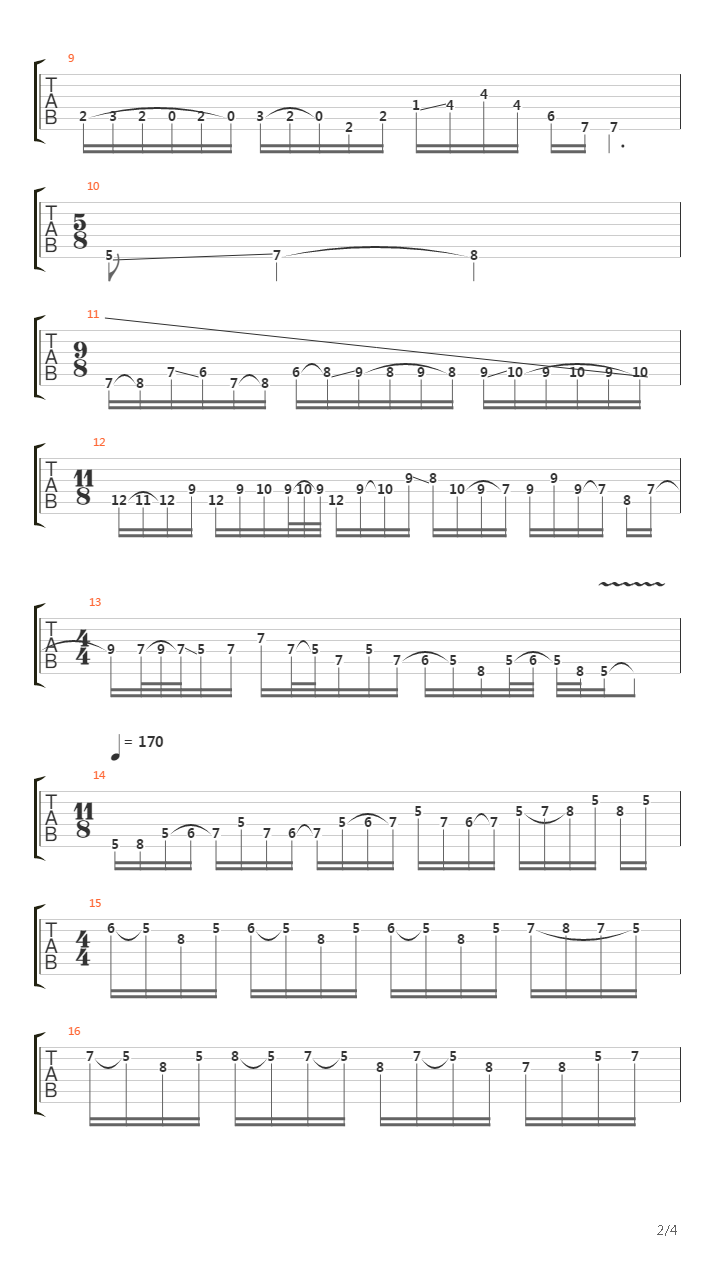 Solo 1吉他谱