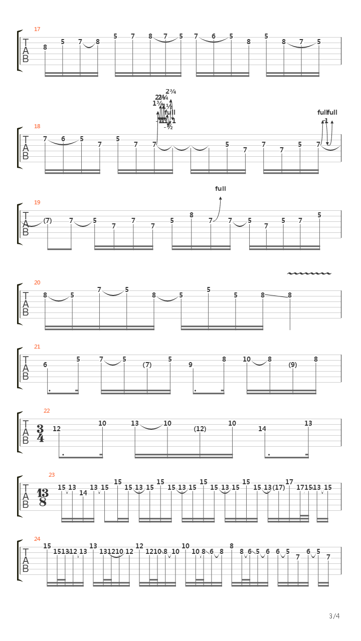 Solo 1吉他谱