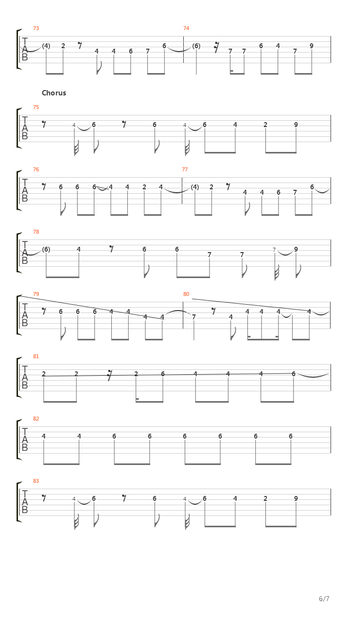 Bent吉他谱