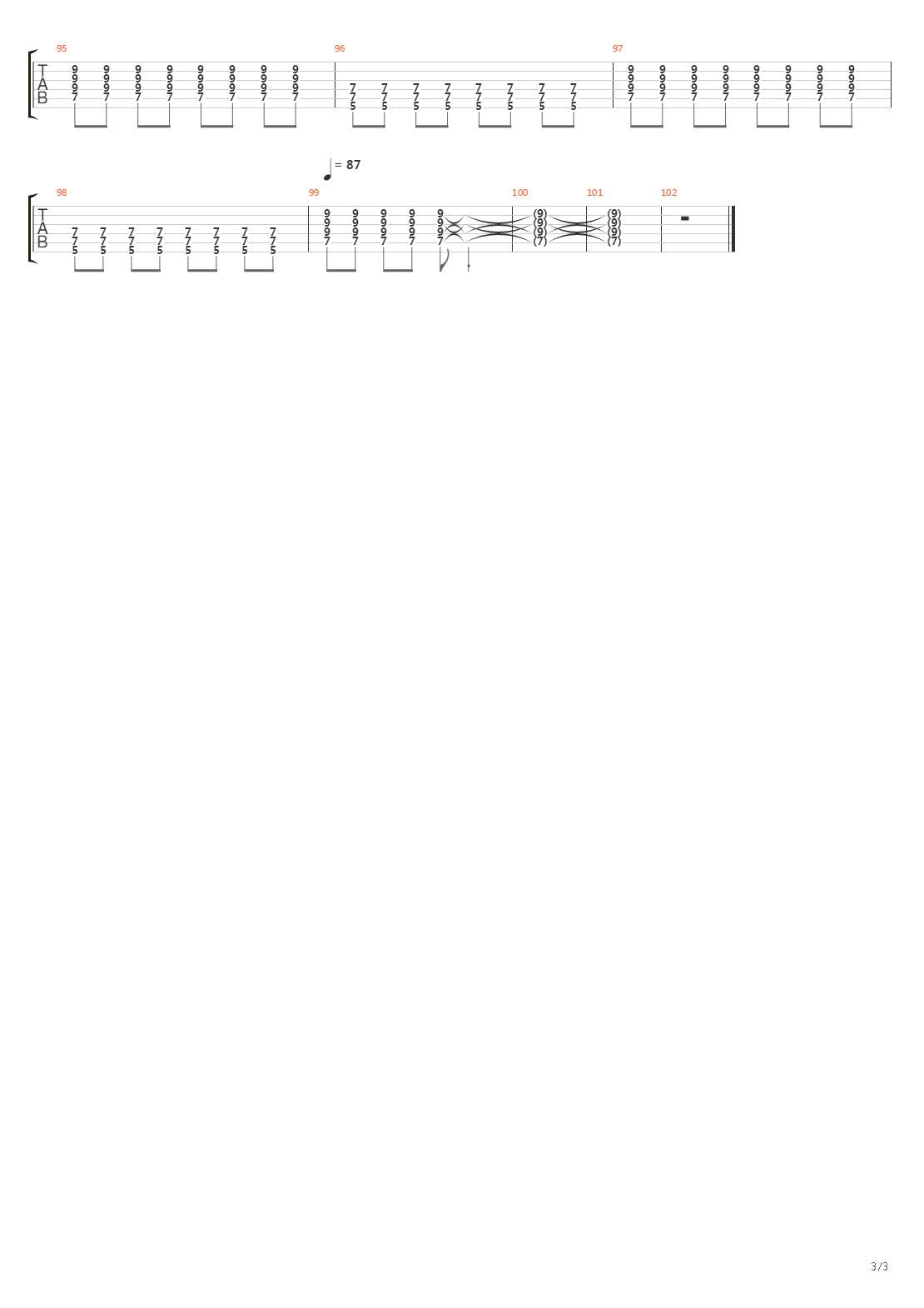 Disease吉他谱