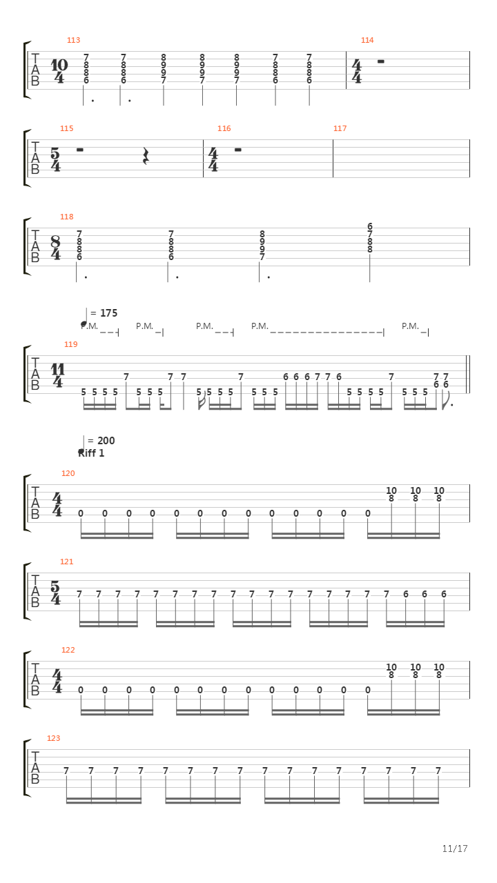 Crystalized Pain In Deconstruction吉他谱