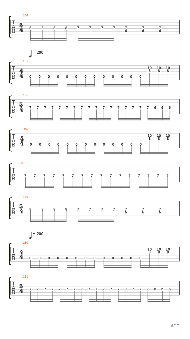 Crystalized Pain In Deconstruction吉他谱