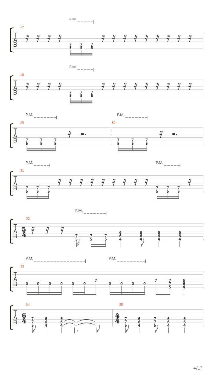 Crystalized Pain In Deconstruction吉他谱