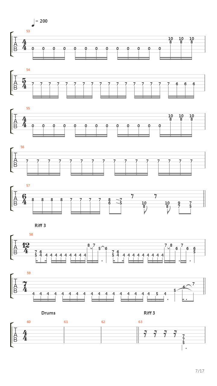 Crystalized Pain In Deconstruction吉他谱