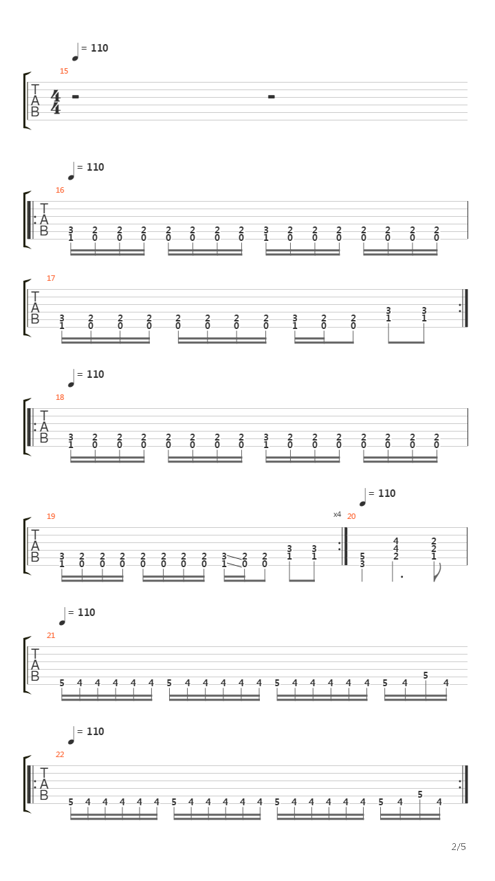 Necrolust吉他谱