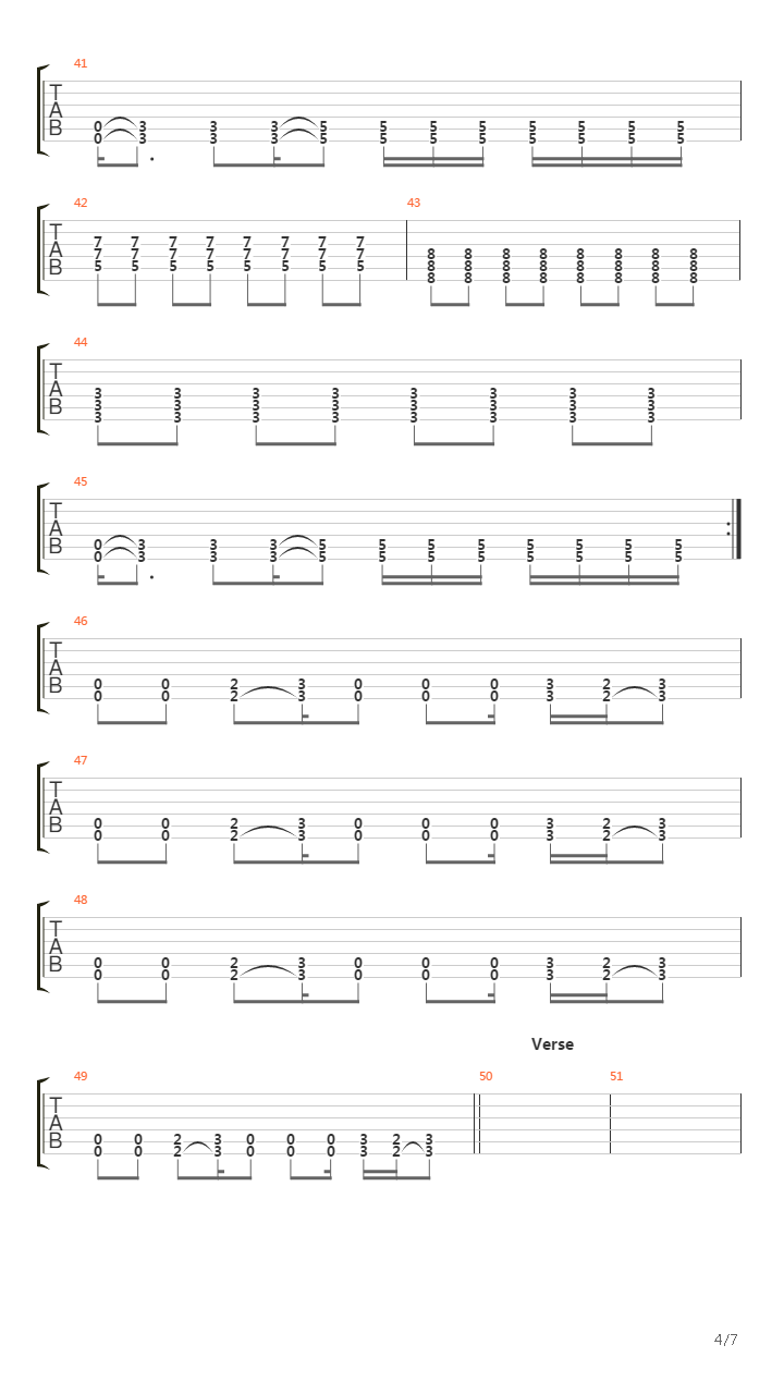 5 Marz吉他谱