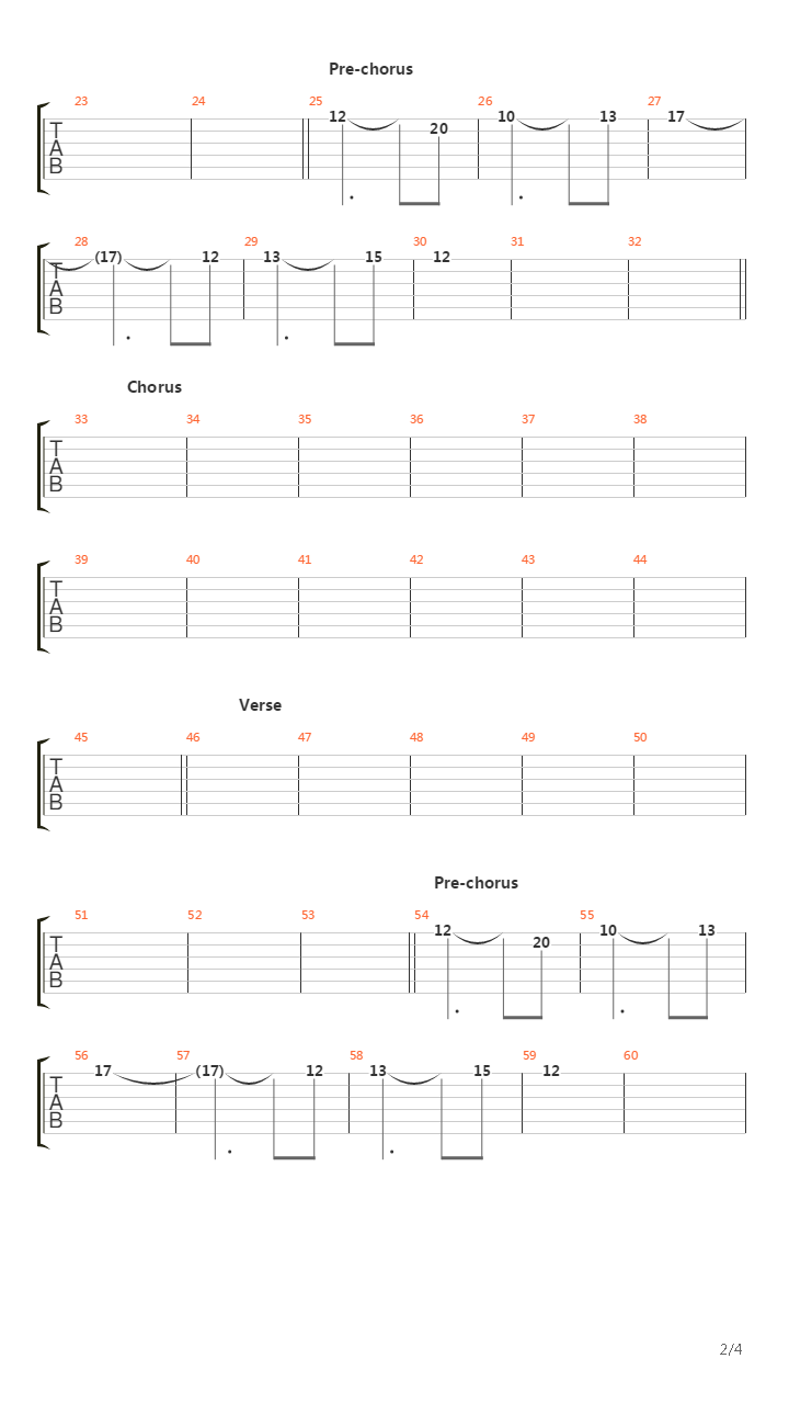 Ja Genau吉他谱