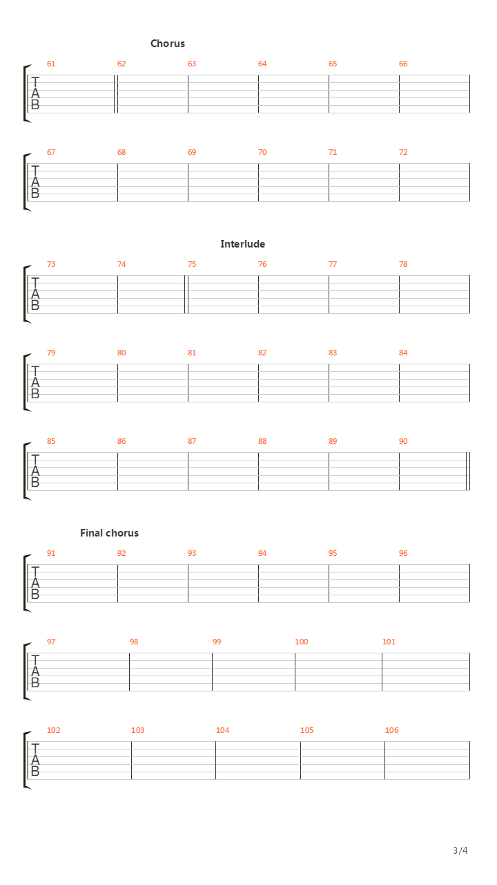 Ja Genau吉他谱