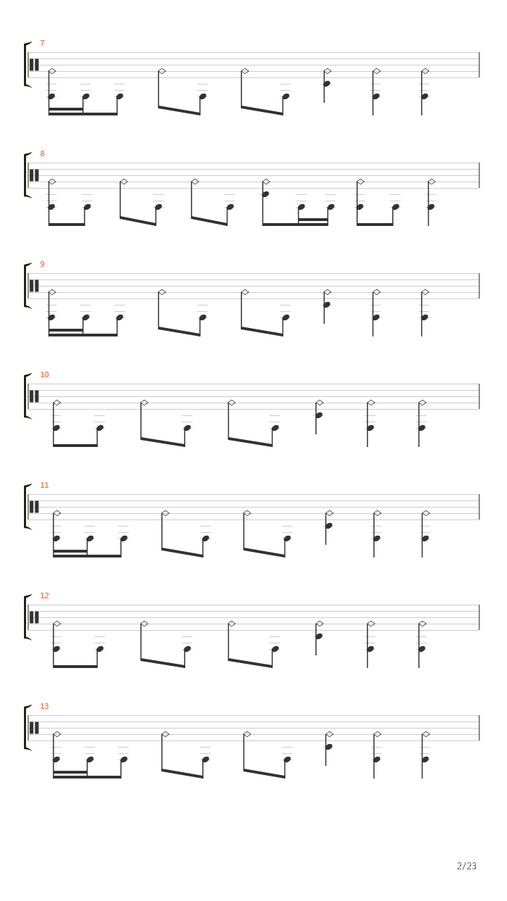 Kaltes Grab吉他谱