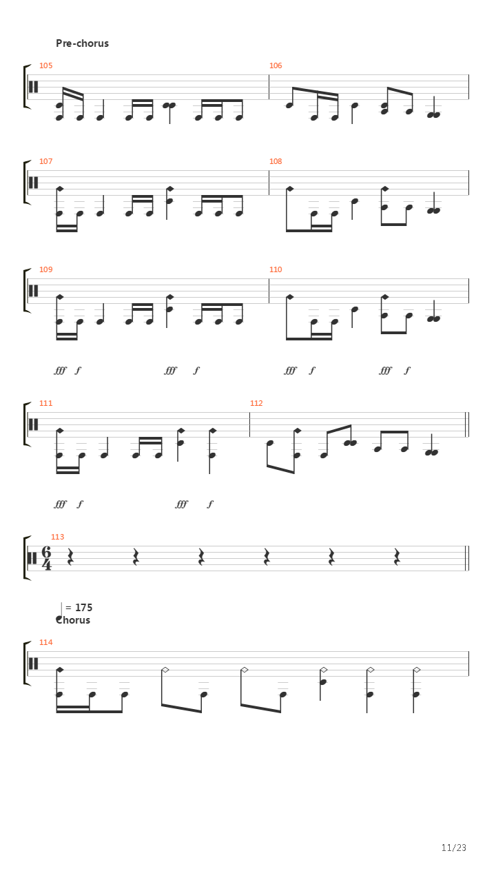 Kaltes Grab吉他谱